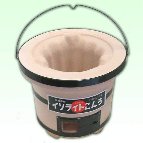 

Diatomaceous Earth Charcoal Isolite Stove Made in Noto [Domestic]