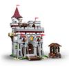 Medieval Series Building Blocks Large Castle Armory Assembled Architectural Models Street View Ornaments Collection Holiday Gift