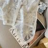 DIMANAF 2025 New Short Vest T-Shirt Women Sleeveless Buttons Knitting Lace Vest V-Neck Summer Style Basic Tops Tees