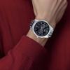 Casio 50m Waterproof Quartz Movement Stainless Steel Strap Watch Men's Watches Black Dial MTP-E340D-1AV