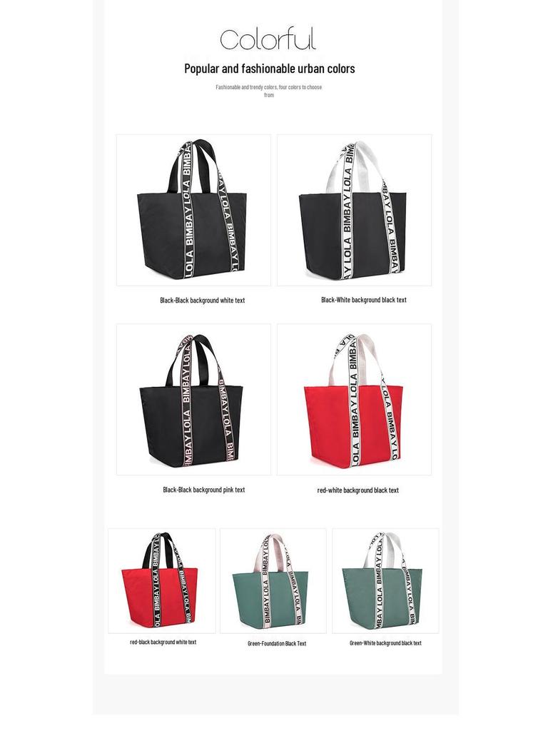 BIMBA Y LOLA Toteveske med stor kapasitet