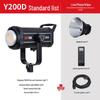 Yingbang Y300D/Y300S Video Fill Light with Honeycomb Grid Cover