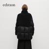 Edition Women's Shawl Collar White Goose Down Jacket