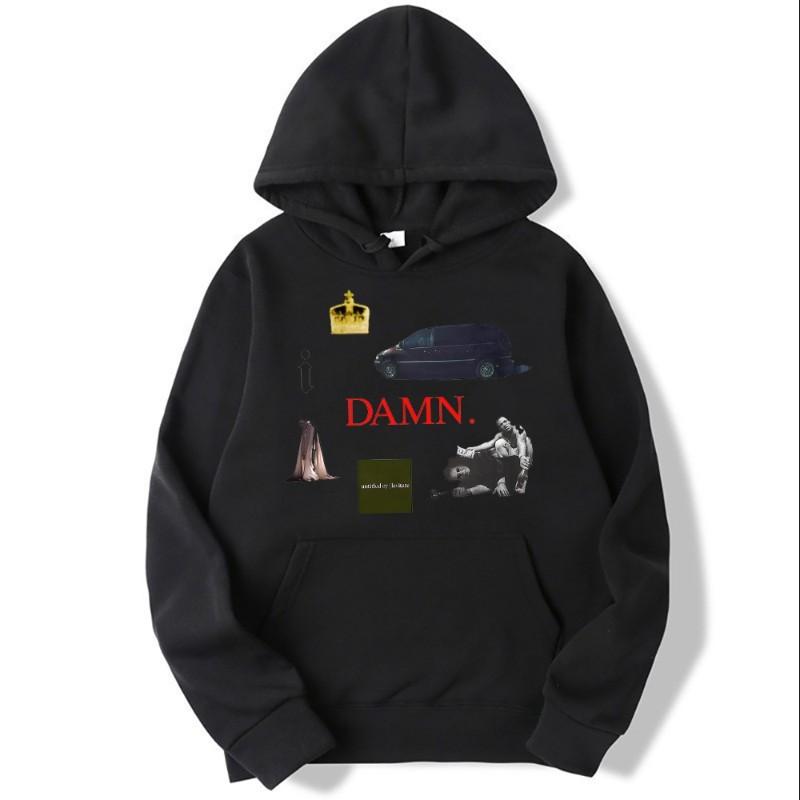 Kendrick Lamar Pack Hoodies Men Clothing Sweatshirts Hoodie. Hip Hop Collage Graphic Print Streetwear Pullover Sweatshirt