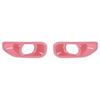 JeCar Car Front Bumper Fog Light Cover Lamp Hoods Decoration For Jeep Wrangler JL JT Gladiator 2018 Up Car Exterior Accessories