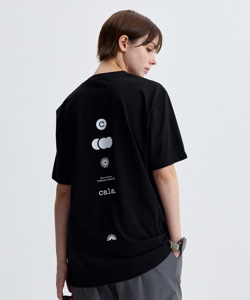 Kalla Logo Performance Balance Fit Short Sleeve T-Shirt_Black