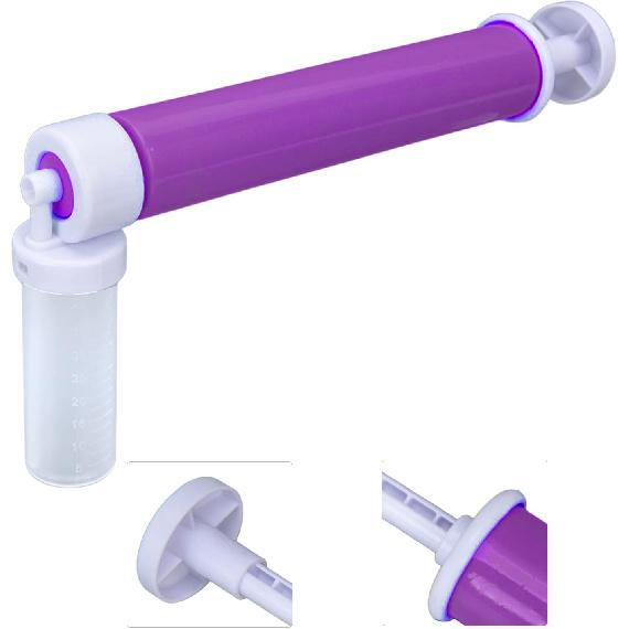 Manual Airbrush for Cakes Glitter Decorating Tools, Cake Coloring Duster Multifunction Plastic Cake Coloring Sprayer for Baking Desserts Cupcakes