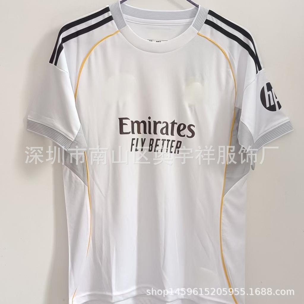 26 Real Madrid Barcelona Jersey No. 10 Mbappe 14 Rashford No. 10 Yamal Football Jersey Top