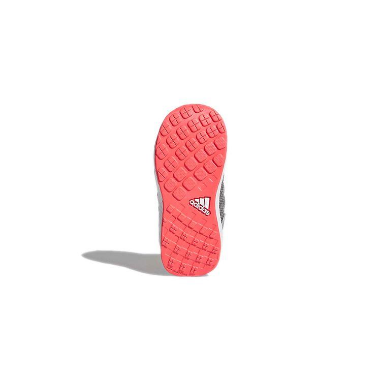 Adidas Rapida Comfortable Durable Low-Top Walking Shoes Baby Shoes Gray Pink BY9027
