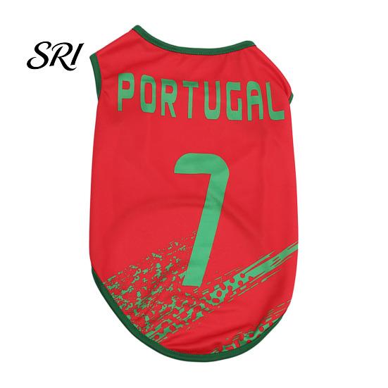 Ademend Huisdier Shirt Voetbalshirt Hond T-shirt Tanktop Mouwloos Zomer Voetbal Mesh Kleding Speldag Outfit voor Kleine Middelgrote Grote Honden