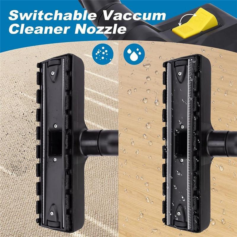 A65T-Universal Brush For Karcher//Thoma//Henry Hoover Vacuum Cleaner 32/35Mm Switchable Dry-Wet Floor Nozzle Replaceme