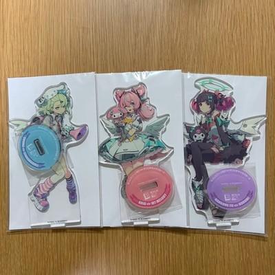 Zenless Zone Zero Sanrio Characters Acrylic Stand Aria Sunna NangongYu Set 3