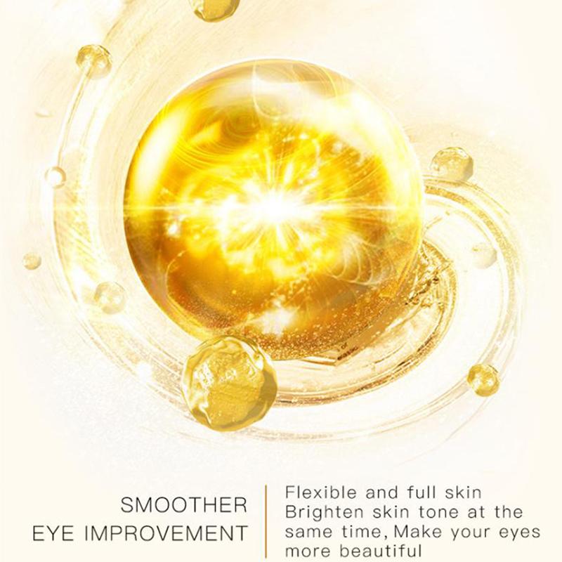 Gold Nourish Eye Mask Anti Dark Circles Masks Eye Patches Desalination Eye Bags Korean Skin Care Products
