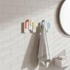 Piano Key Shaped Wall Mounted Coat Rack Colorful Space Saving Art Clothes Hook No-drill Foldable Wall Hook Bedroom Wall
