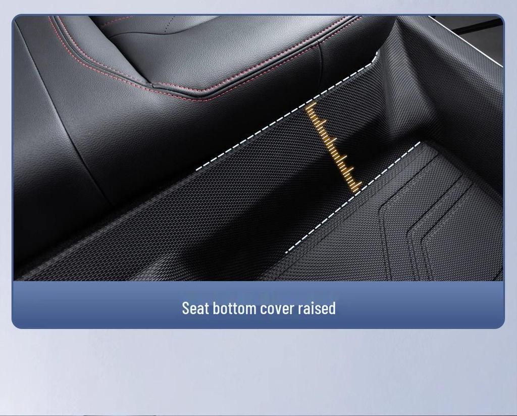 Geely Galaxy A7 Complete TPE Floor Mats Set with Door Sills - 26 New Style Foot Pads