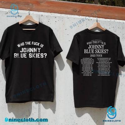 Sturgill Simpson Who The F--k Is Johnny Blue Skies 2025 Tour Unisex T-shirt Unisex T-Shirt