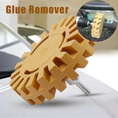100 mm 4 Zoll Auto-Radiergummi, glatt, Bohrmaschinenadapter, Aufkleberentfernung, Lackreparatur, Gummi, effektiv, praktisch, schnelle Nadelstreifen