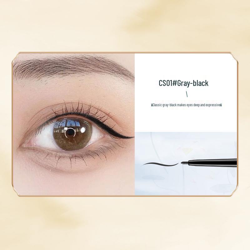 

Водостойкая Быстросохнущая Не размазывающаяся Стойкая Гелевая подводка для глаз с тонким кончиком 1g