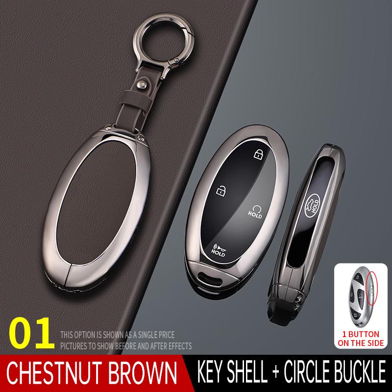 2024 Hyundai Sonata 11th Gen Key Cover for 1.5T Pro Version - Car Bag & Buckle Shell