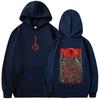 Spiel Bloodborne Fear The Old Blood Hoodie Herren Damen Gothic Rock Oversize Streetwear Unisex Trendige Streetwear für den Alltag