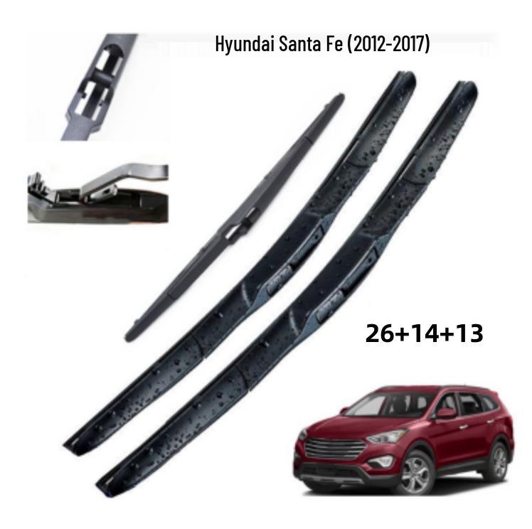 

Щетки стеклоочистителя Hyundai Santa Fe DM 2012-2017 Front Wiper Set + Rear Wiper