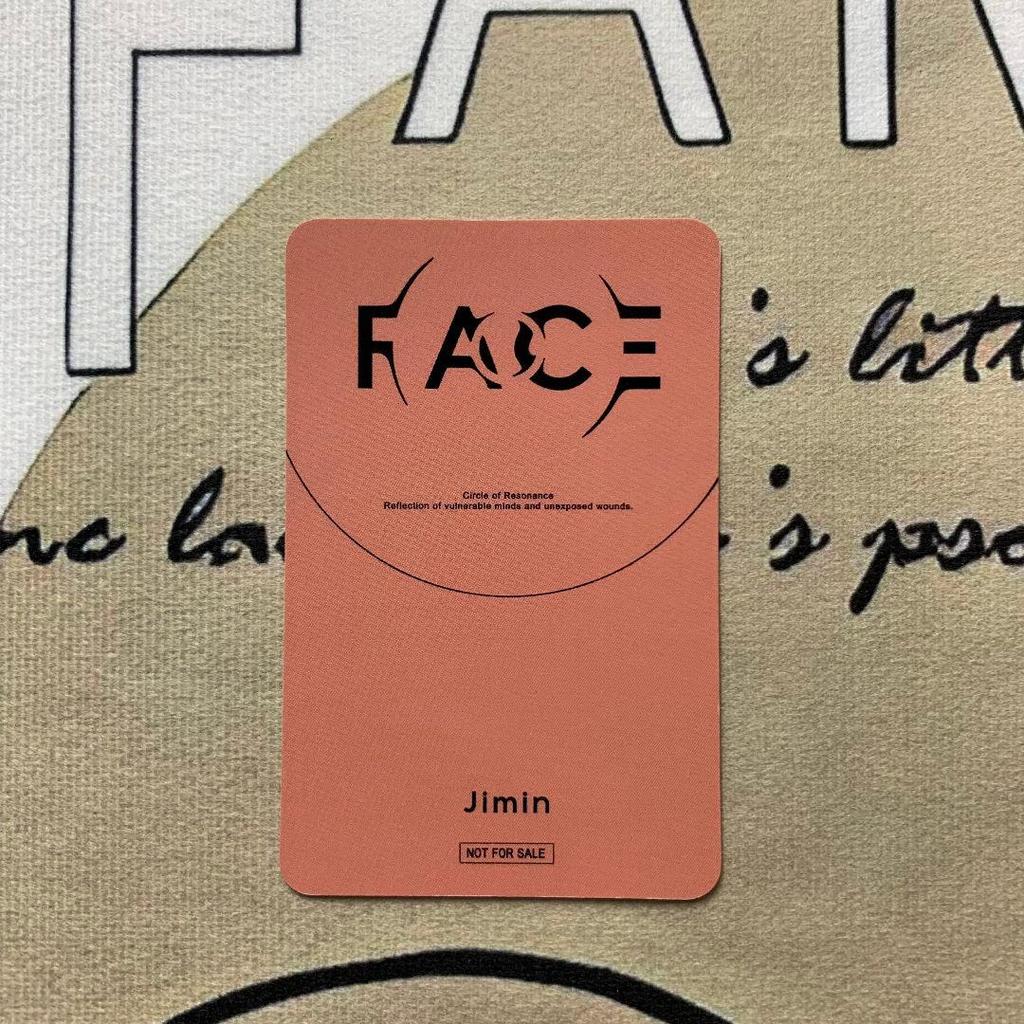 [USED] BTS JIMIN FACE Lucky Drop Universal Studios Winning Trading Card