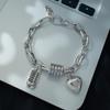 Fashionable Retro Bear Diamond Bracelet - Women's Unique High-End Charm