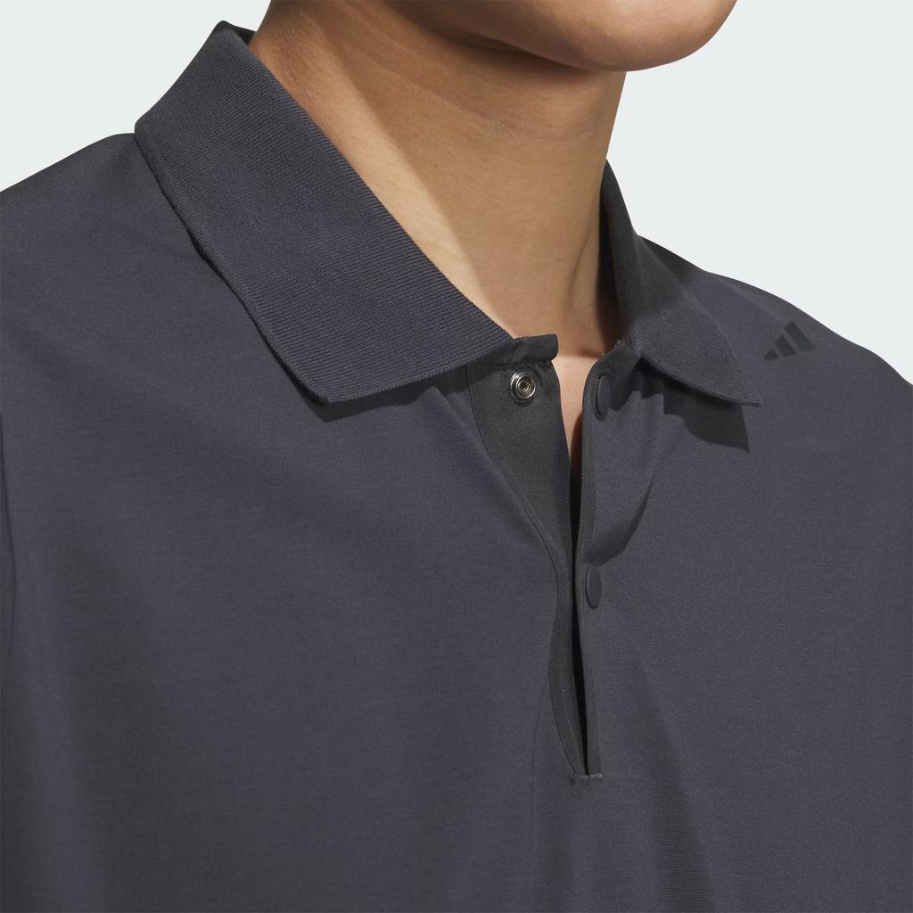 Adidas Polo Shirt Men's Dark Heather Gray JM0980-