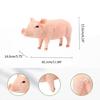 Resin Pig Statue Cute Animal Sculpture for Garden Yard Patio Outdoor Decoration Lawn Ornament Animal Statue Figurine