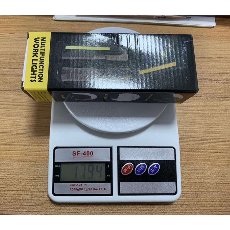 FT20 Dual-Sided COB LED Folding Work Light with Strong Magnetic Base and Three Light Modes for Emergency & Auto Repair.