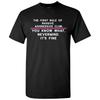 La Première Règle du Club Passif-Agressif - T-shirt Homme Sarcastique