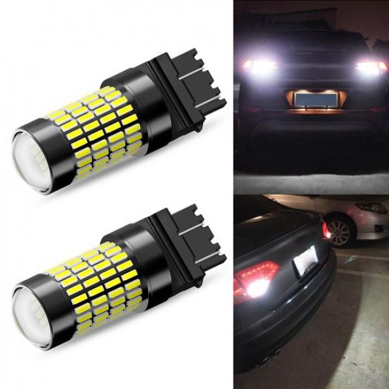 2X AUXITO 3157 3156 Backup Reverse Bulbs light LED For White Chevrolet Ford