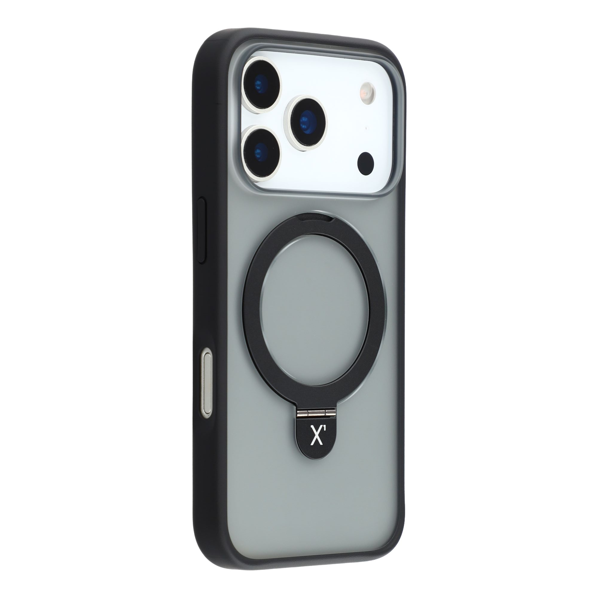 

X-LEVEL For iPhone 17 Pro Case Metal Kickstand TPU PC Phone Back Cover