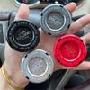 1Pc Car Moto Engine Start Stop Button Cover Blade-type Rotatable Protection Cap for Ignition Switch Interior Decoration Sticker