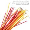 560Pcs 14 Assorted Length Breadboard Jumper Wire Assorted Kits 2-125mm Preformed Breadboard Jumper Wire Enduring