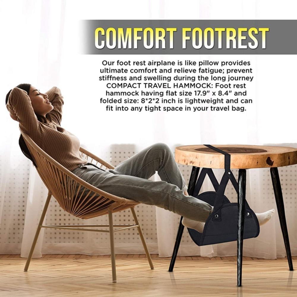 Fatigue Foot Rest Foot Strap Office Foot Rest Pad Foot Hammock Resting Hammock Portable Footrest