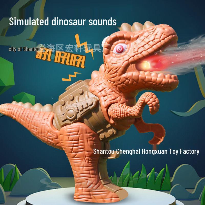 Dinosaur Spray Gun - Kids' Tyrannosaurus & Triceratops Water Toy