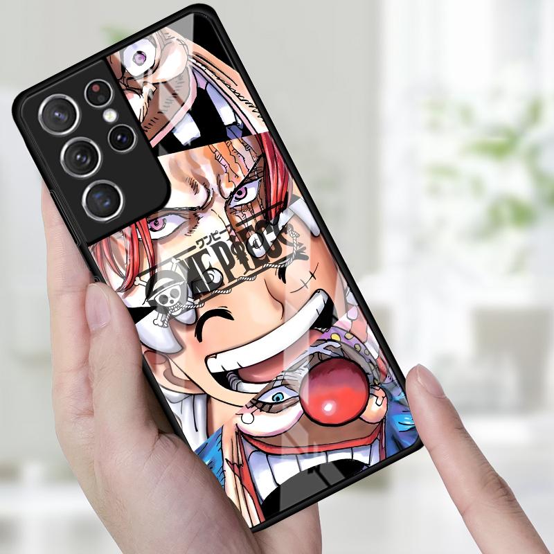 

Чехол для телефона для Samsung Galaxy S25 S20 FE S22 S8 S10 S23 Plus Note 10 20 8 9 S9 S21 S24 Ultra OneS P-ieceS Мультяшный Galaxy S8