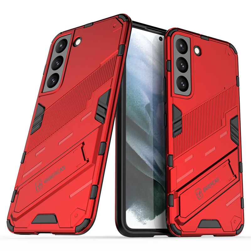 For Samsung Galaxy S22 5G Case For Samsung S21 S22 Plus S21 FE 5G Cover Armor PC Shockproof Protective Bumper For Samsung S22 5G