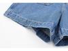 Summer European & American Women's Belted Casual Denim Shorts