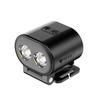 New LED Sensor Bright Headlamp, Long-Lasting Li-ion, Portable Waterproof, Clip-on Cap Light, COB Silicone for Night Running