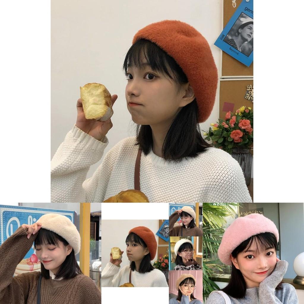 Sweet And Cute Classic Women's Beret Cozy Wool Cap In Multiple Colors