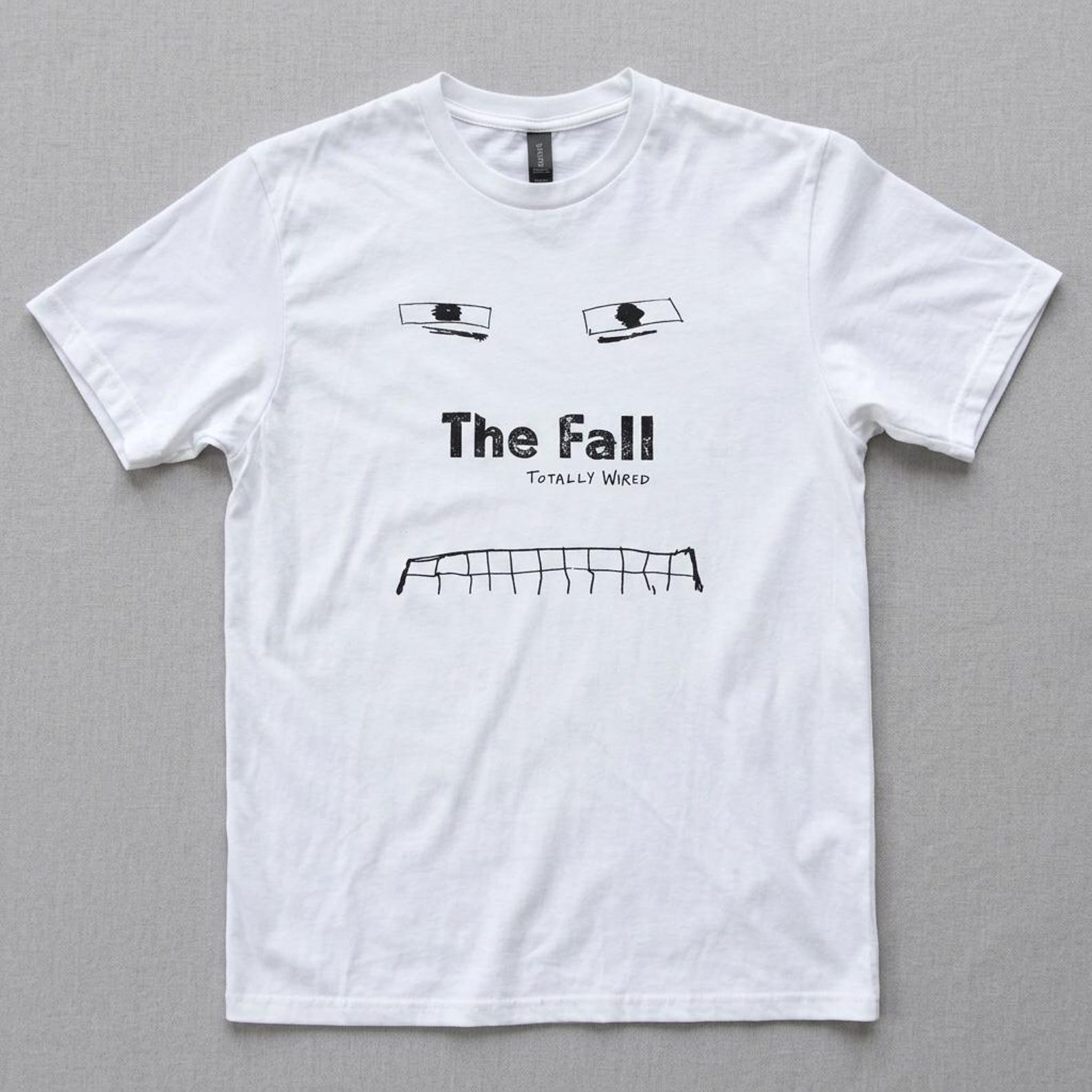 THE FALL  Totally Wired  T shirt, 80s Post Punk Tee Experimental Indie Band Shirt Vintage Graphic Unisex 3XL