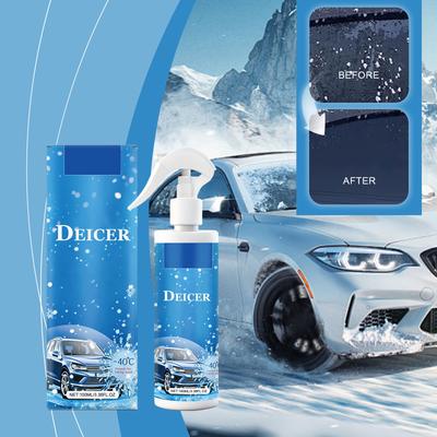 -Spray de dégivrage, Agent de fonte de la neige et de dégivrage, Spray nettoyant pour les jours de neige, Un excellent article pour les véhicules, 100 ml