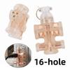 16-hole Electric Drilling Socket High-power Floor Drag Plug  Self-plugging