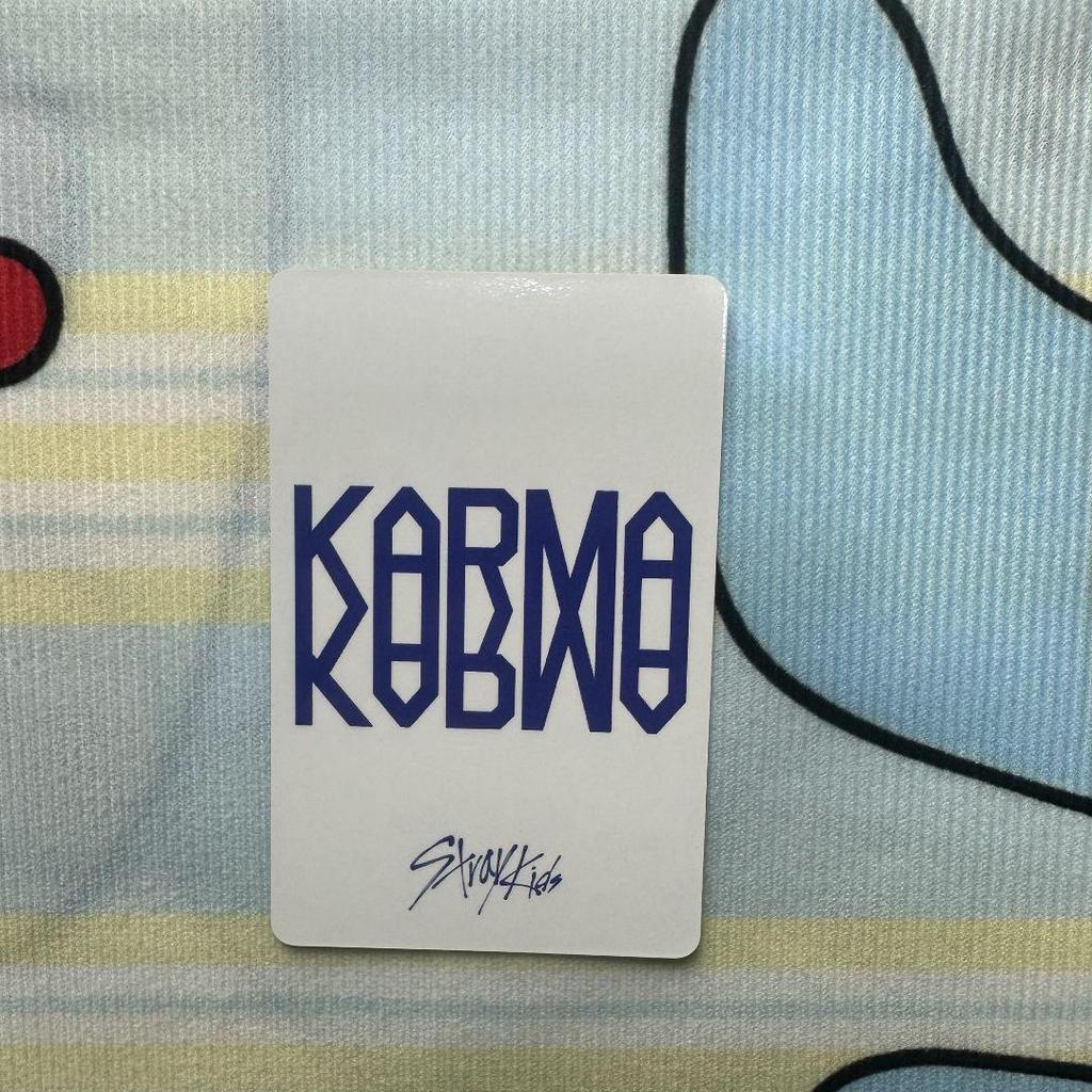 [USED] Straykids Karma American B&N Bonus Bang Chan Trading Card