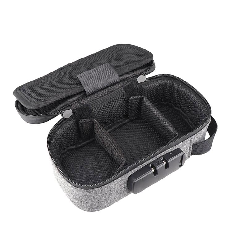 Borsa di Stoccaggio a Prova di Odore Borsa Stash a Prova di Odore Con Serratura Portatile da Viaggio