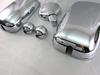 BRIGHTZ Atlas F24 Chrome Door Mirror Cover and Under Mirror Cover Set [TRUCK-MIR-L-006]