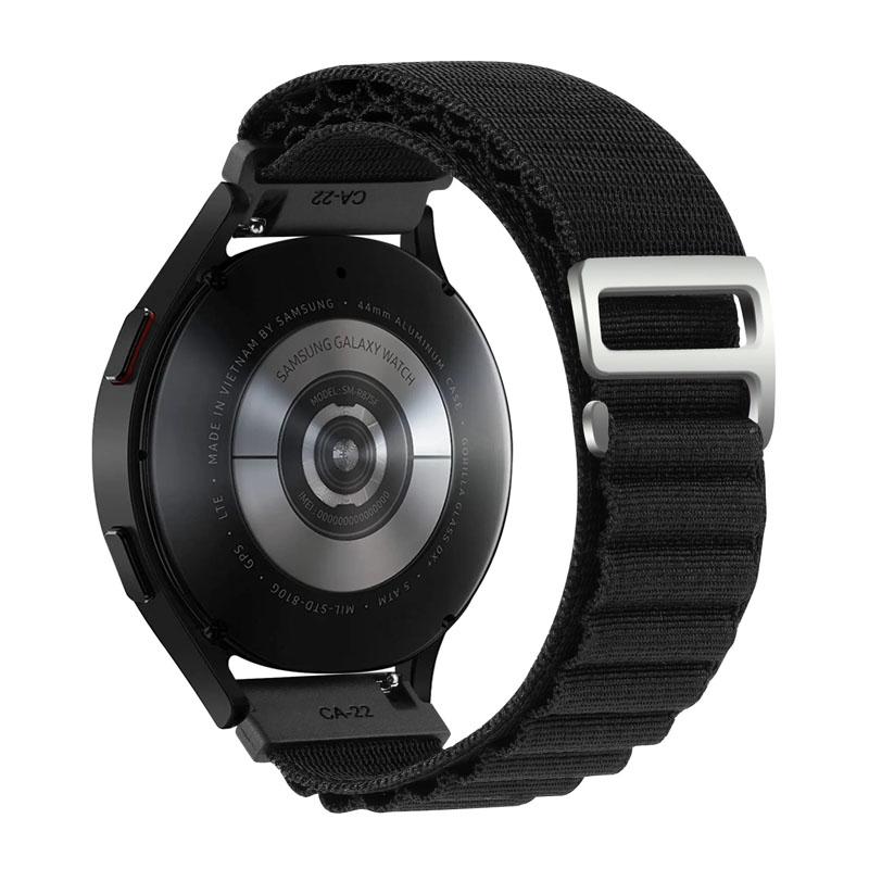 22mm 20mm Alpine Loop Bracelet for Samsung Galaxy Watch 7/6/5/4/Classic Band for Nylon Strap Huawei Watch GT4 GT2 3 GT5/Pro 46mm