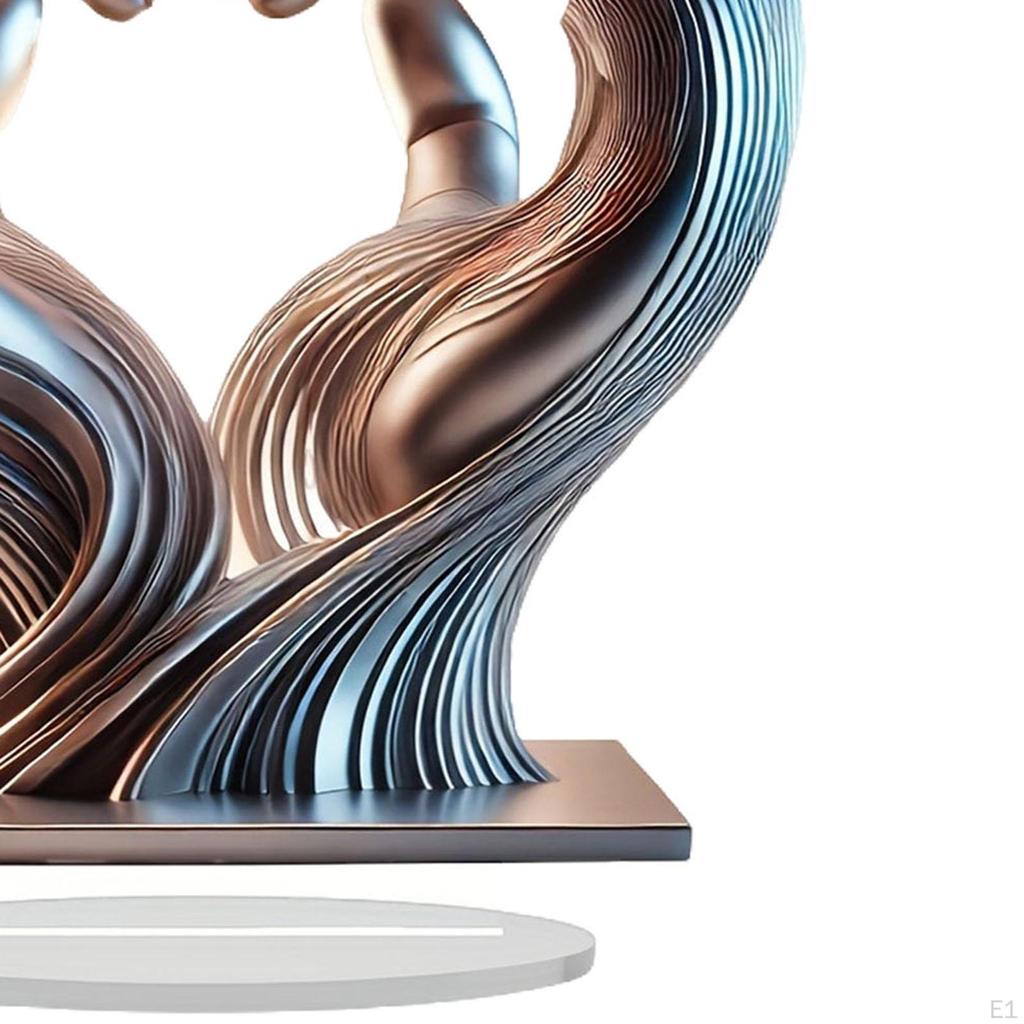 Rzeźba Palca Miłości Gest Ręki Figurka Model Kolekcjonerska Figurka na Biurko Rzeźba Serca dla